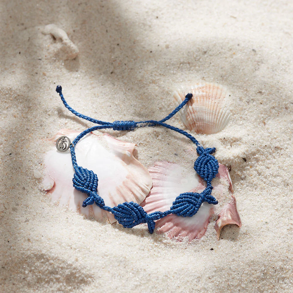 4 Fish Macrame Bracelet - Image 3