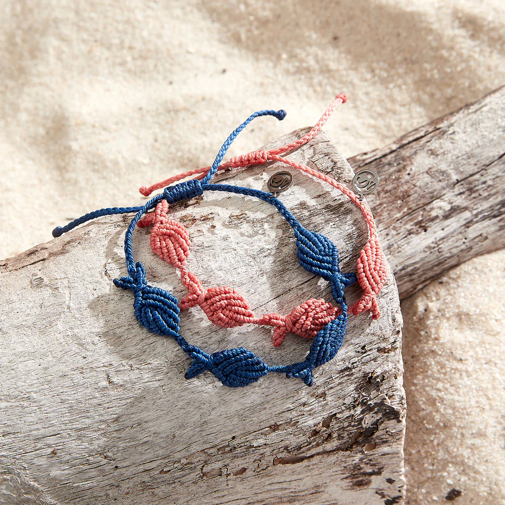 4 Fish Macrame Bracelet - Image 4