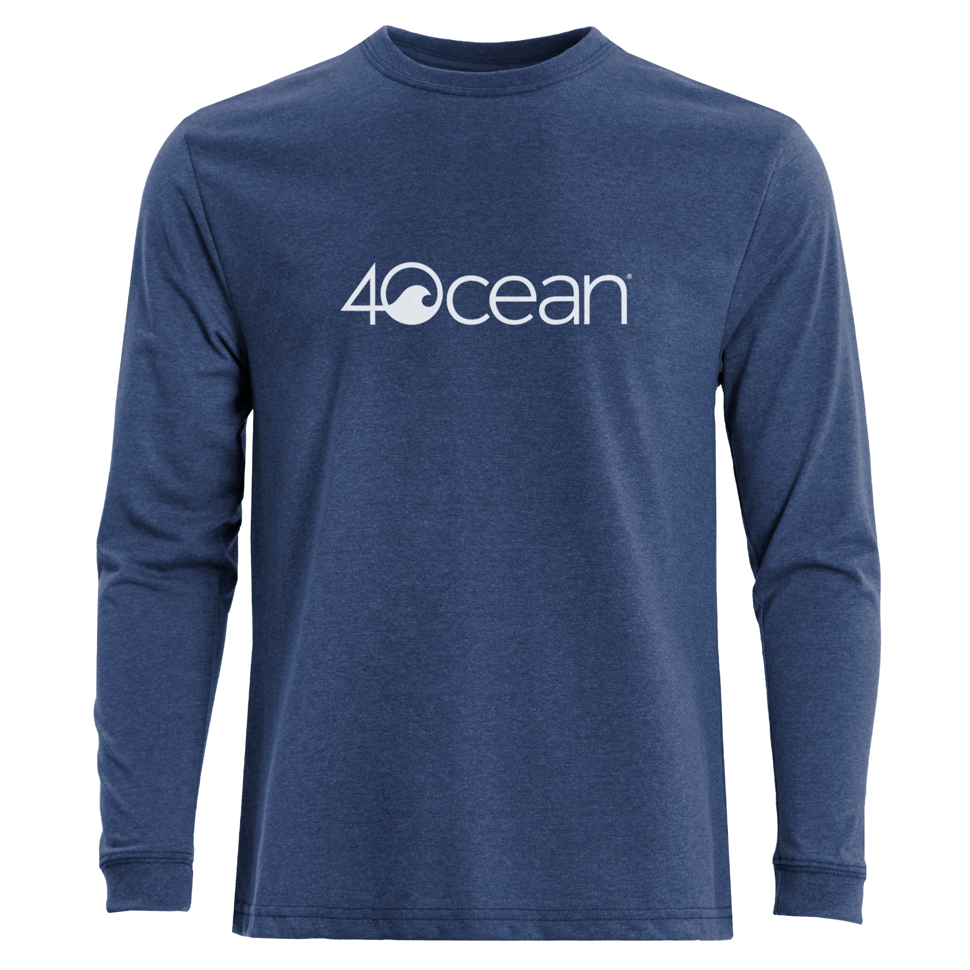 4ocean Logo Long Sleeve Eco T-Shirt - Image 3
