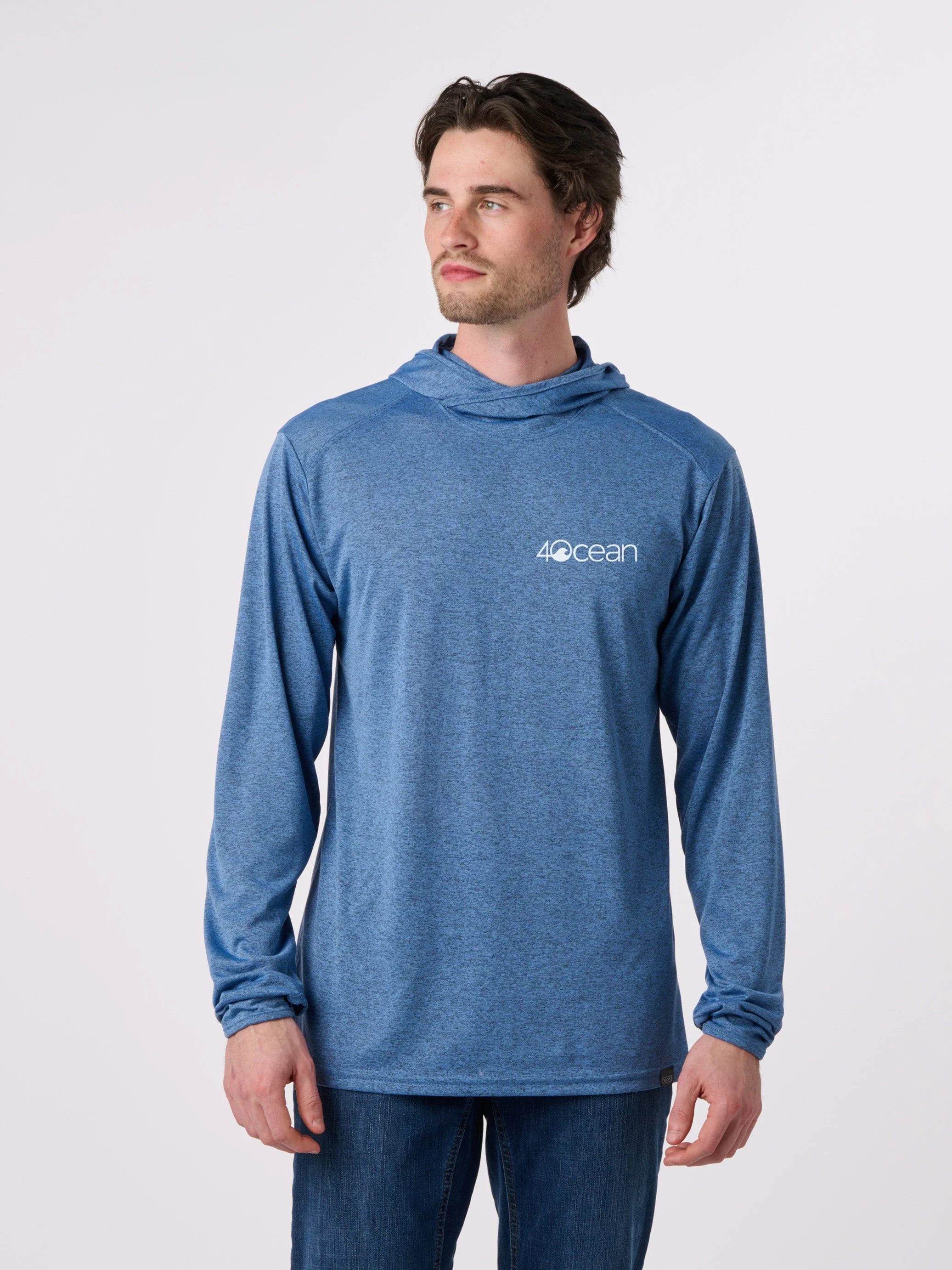 4ocean Logo Sport Sun Hoodie - Image 15