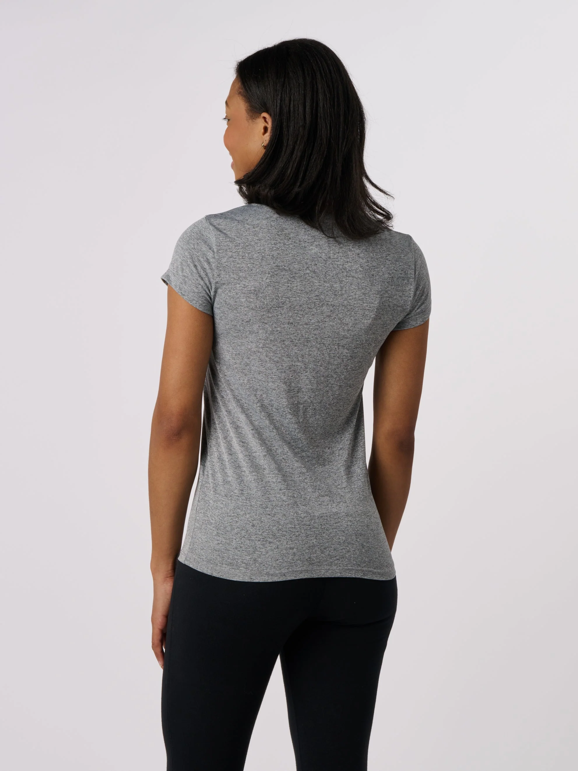 4ocean Logo Women's Sport Short Sleeve V-Neck T-Shirt - Image 16