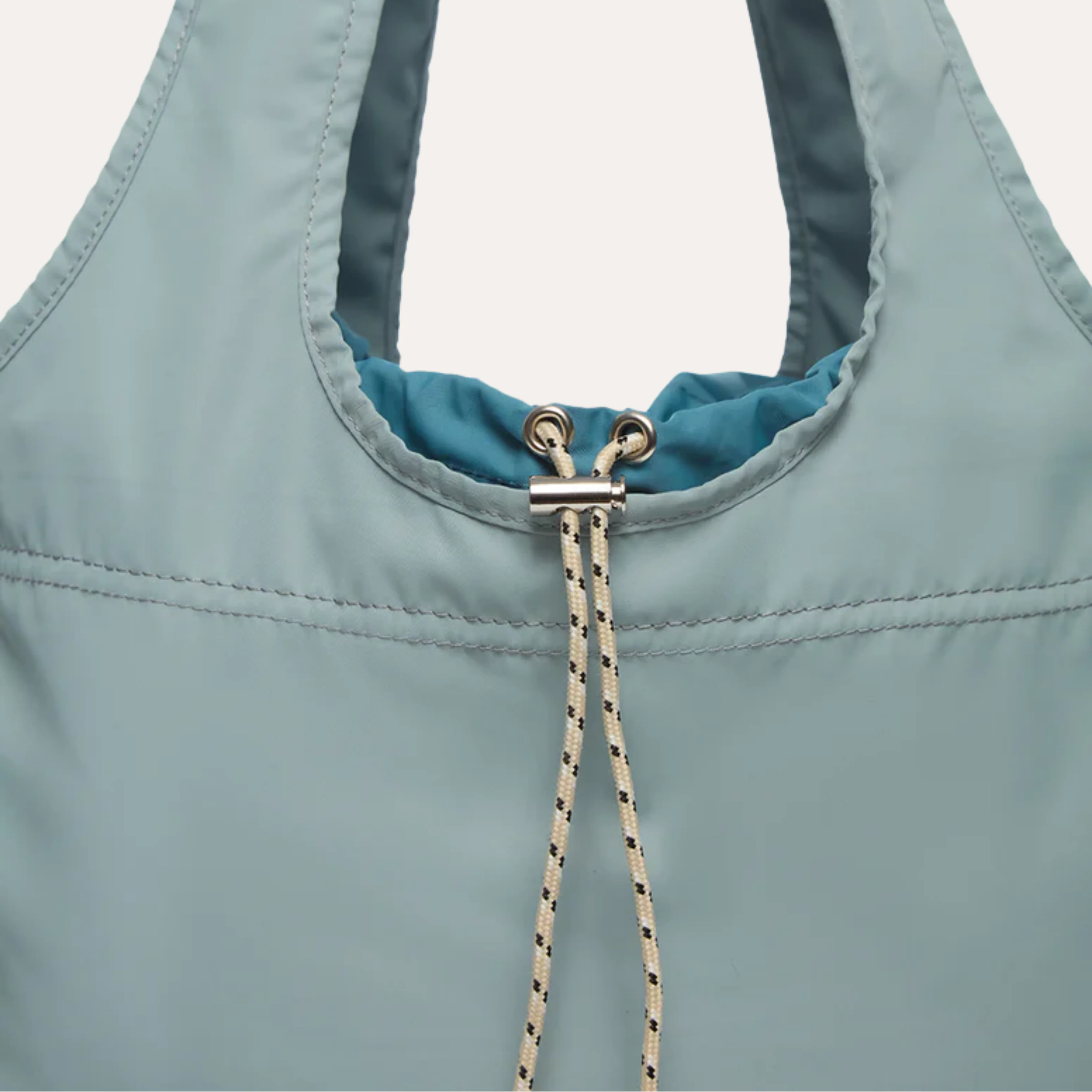 BYBBA x 4OCEAN THE BALOS PACKABLE TOTE BAG / MISTY BLUE - Image 2