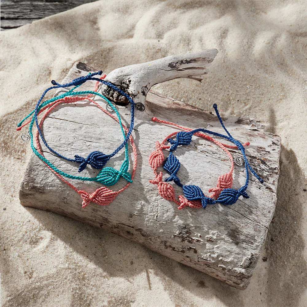 Coral Go Fish Bracelet/Anklet Bundle - Image 2