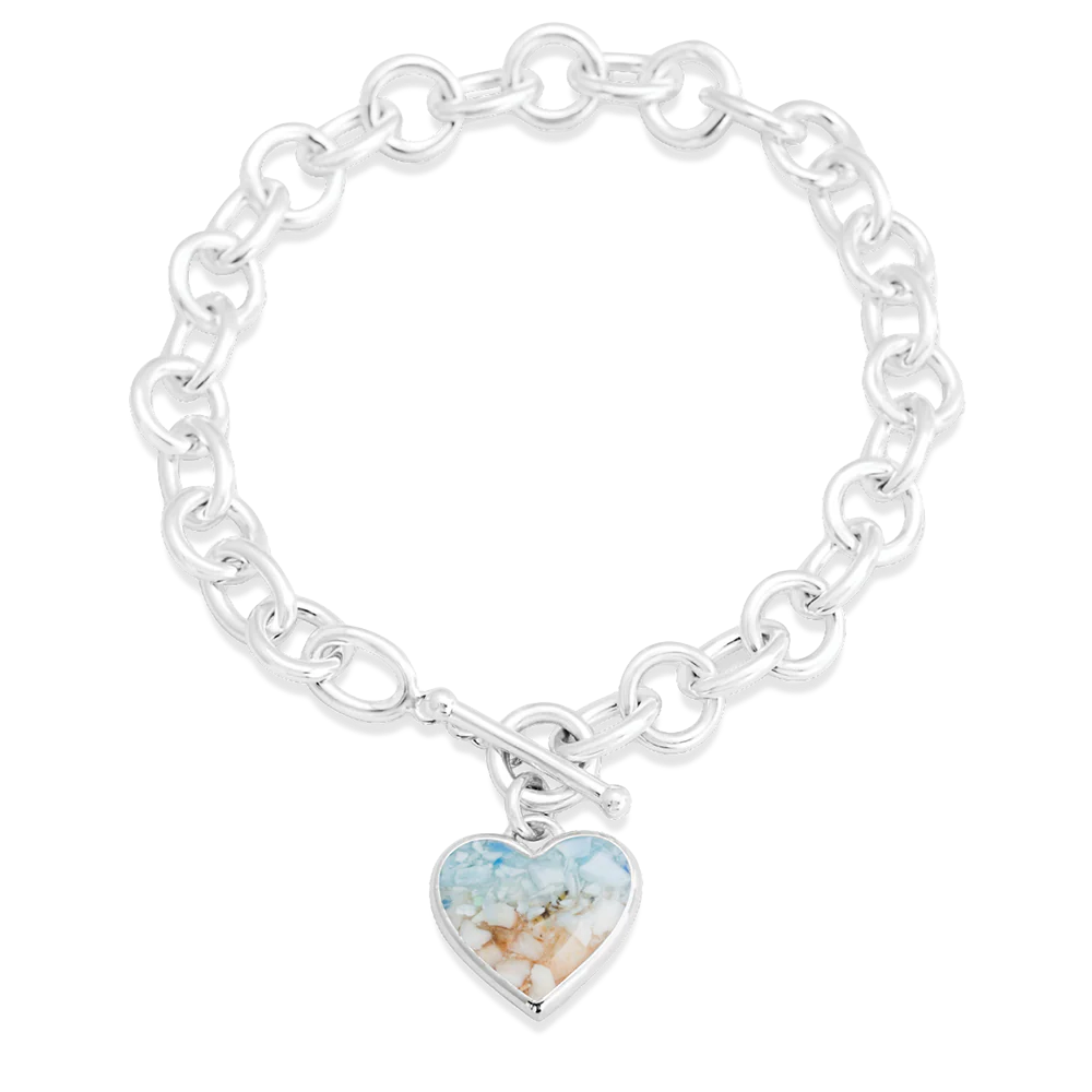 4ocean x Dune Heart Toggle Bracelet