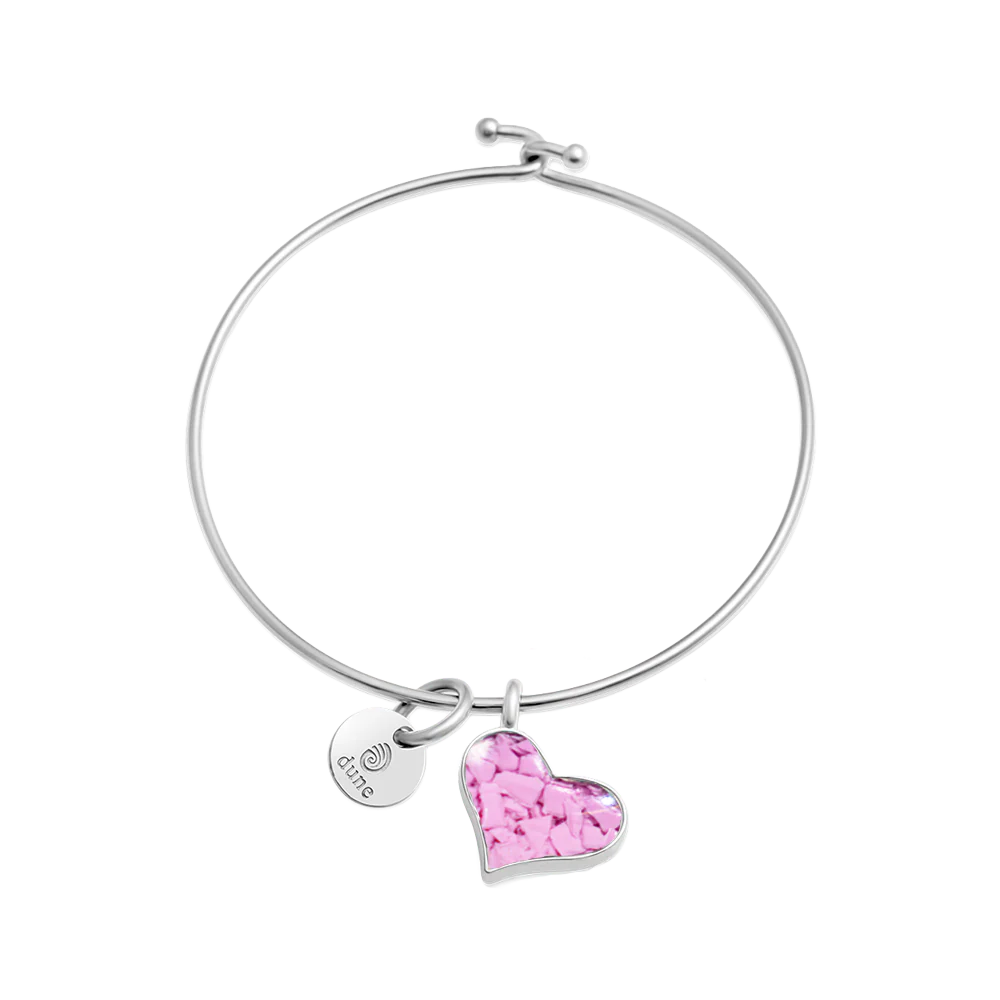 Dune x 4ocean Beach Bangle - Pink Heart