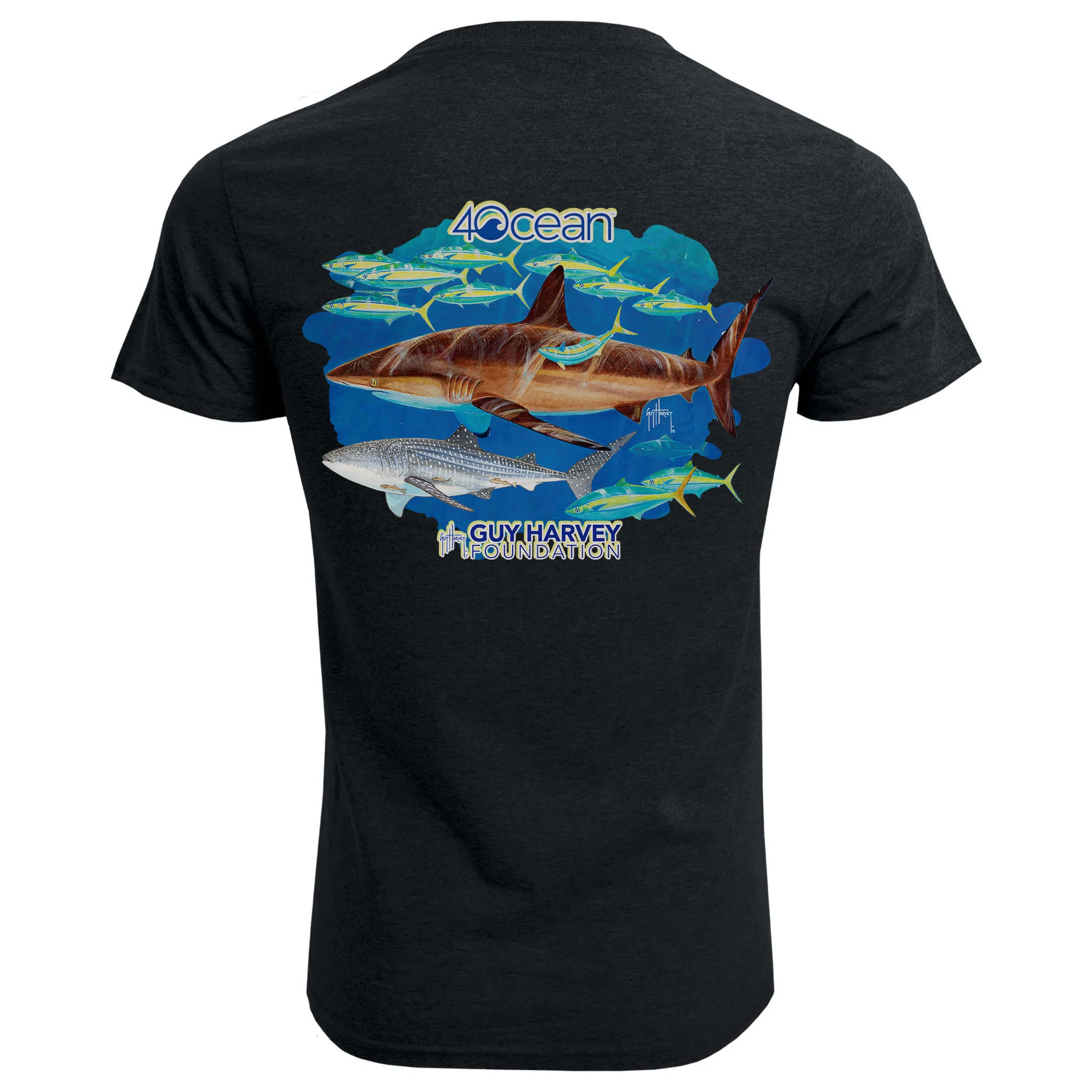 Guy Harvey Pelagic Shark Cruiser Unisex T-Shirt - Image 13