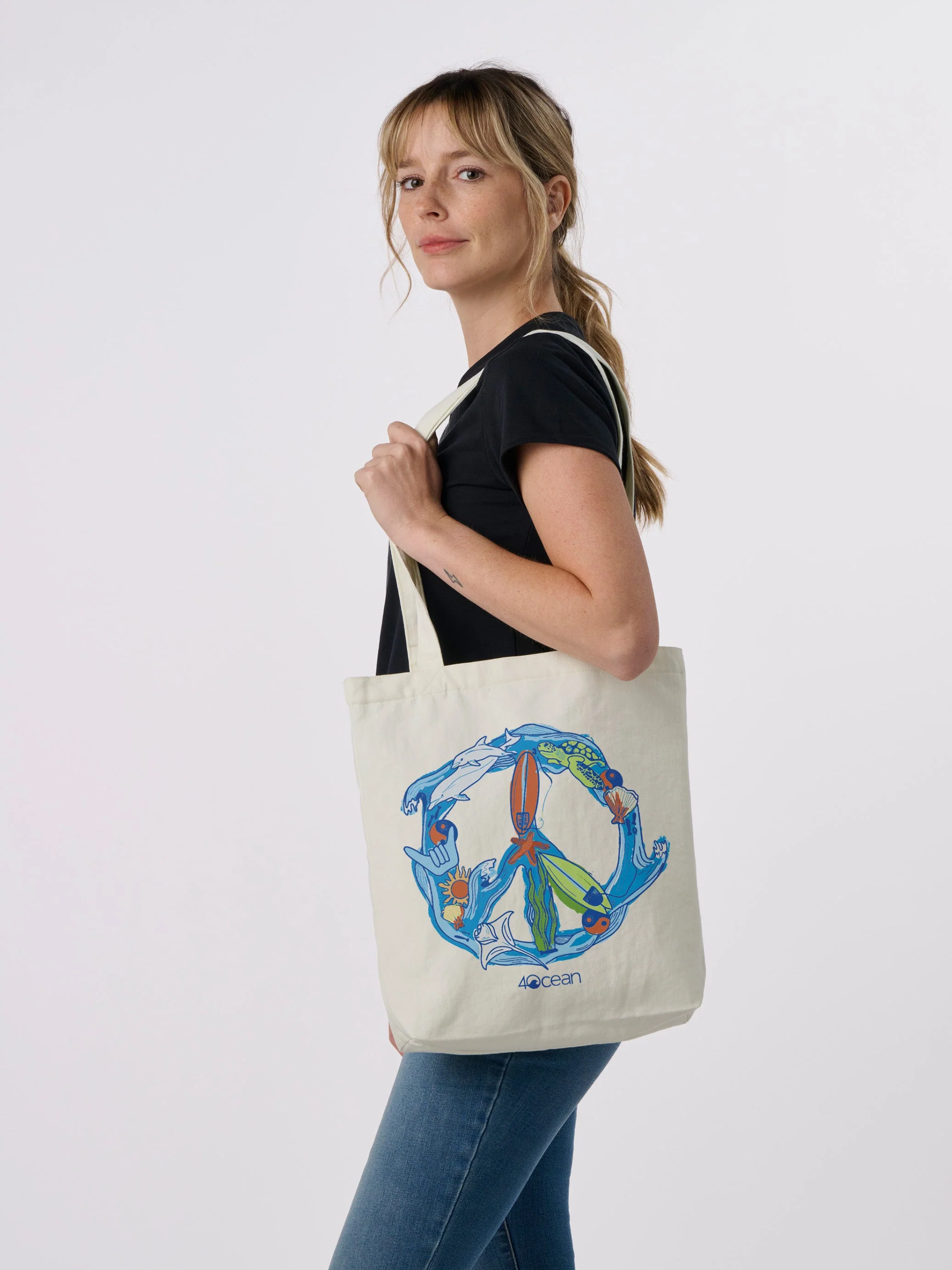 Protect the Ocean Tote Bag - Image 3