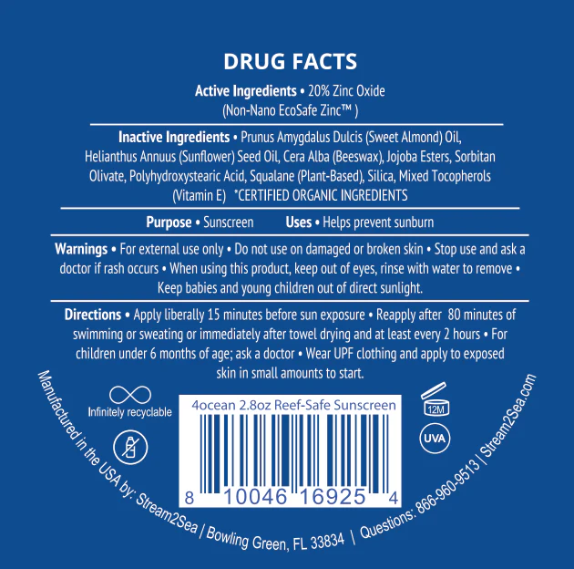 4ocean x Stream2Sea Reef-Safe Sunscreen Balm - Image 9