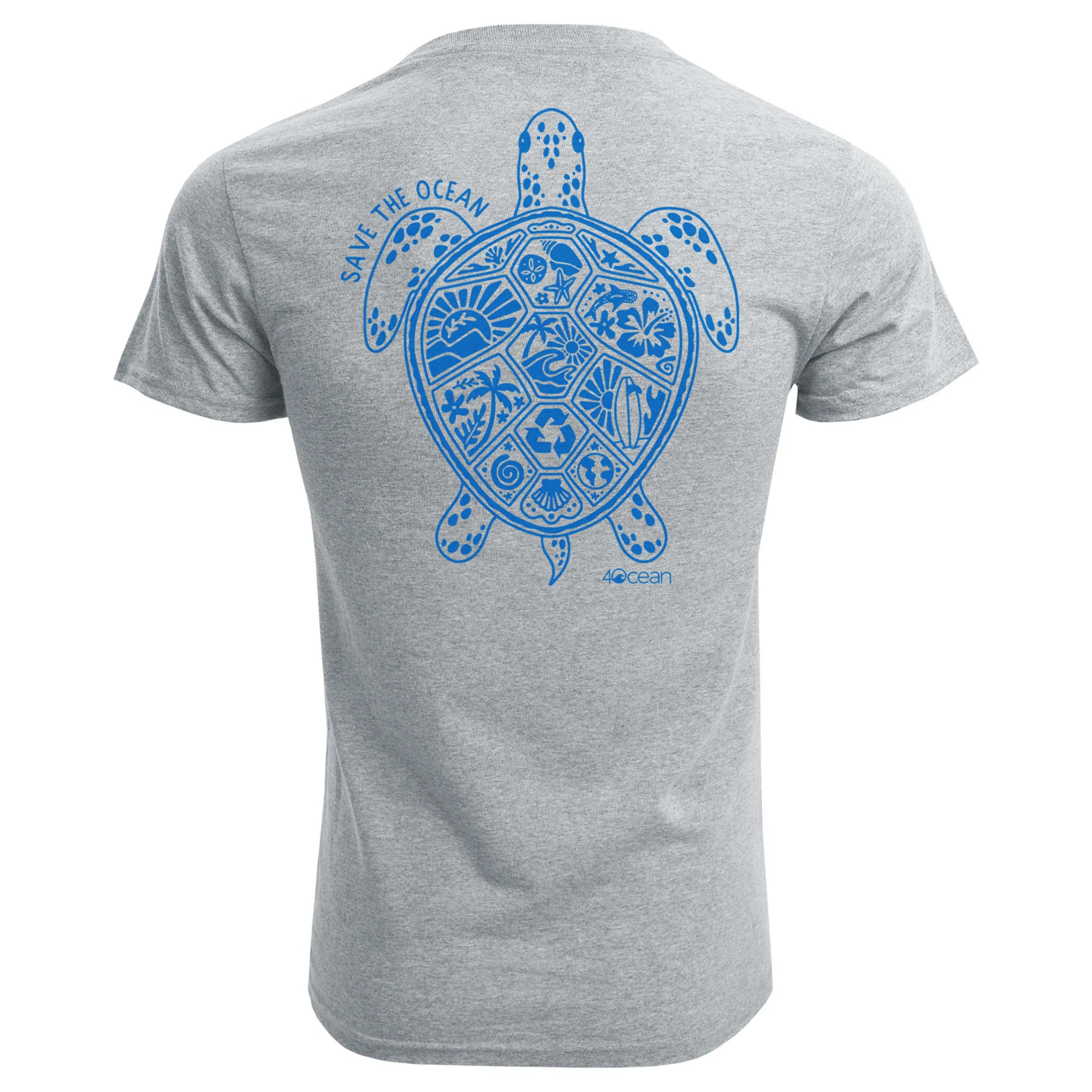 Save The Ocean Turtle Unisex T-Shirt - Image 5