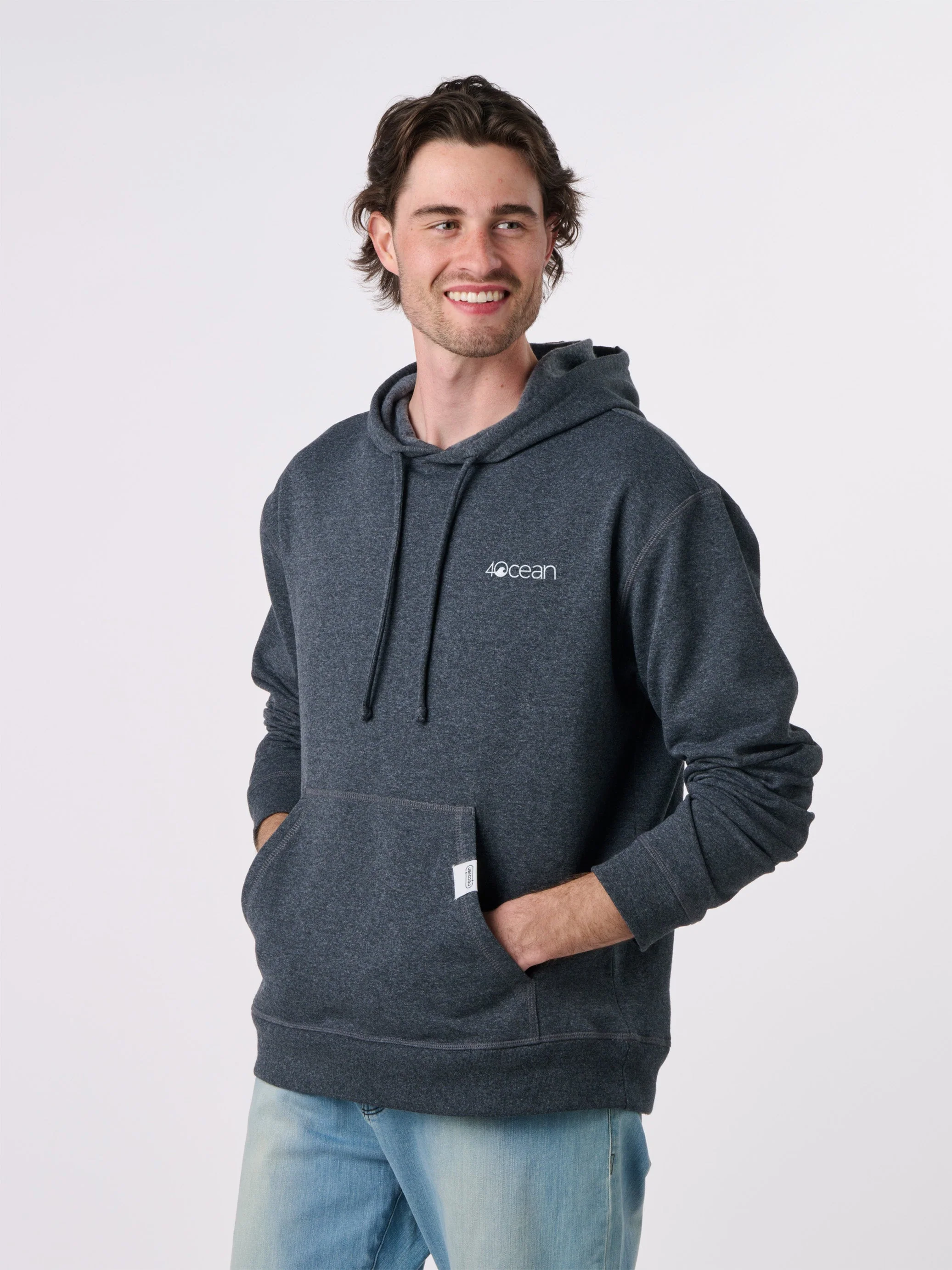 Shark Microplastic Unisex Pullover Hoodie - Image 7