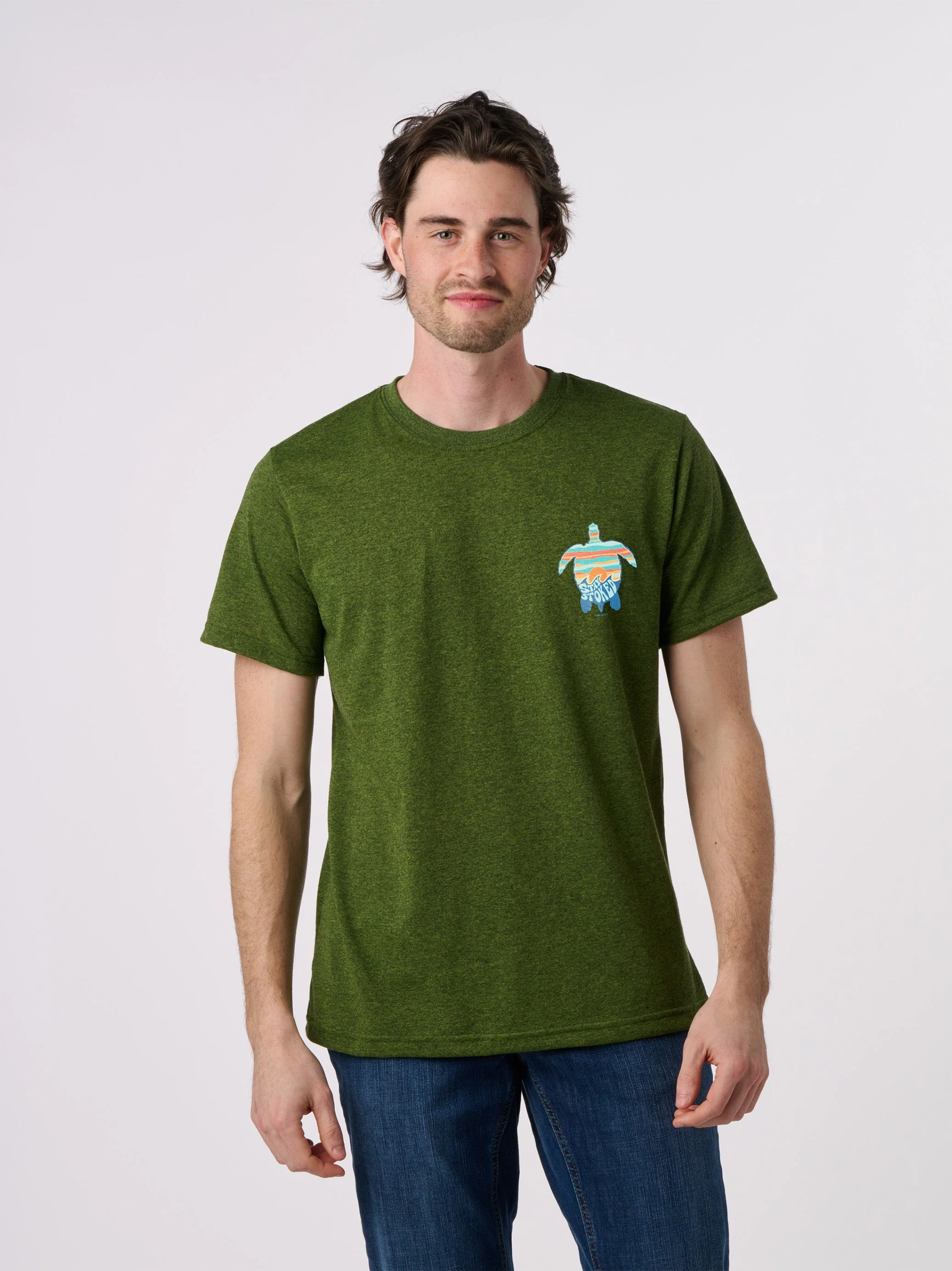 Stay Stoked Turtle Unisex T-Shirt - Image 13