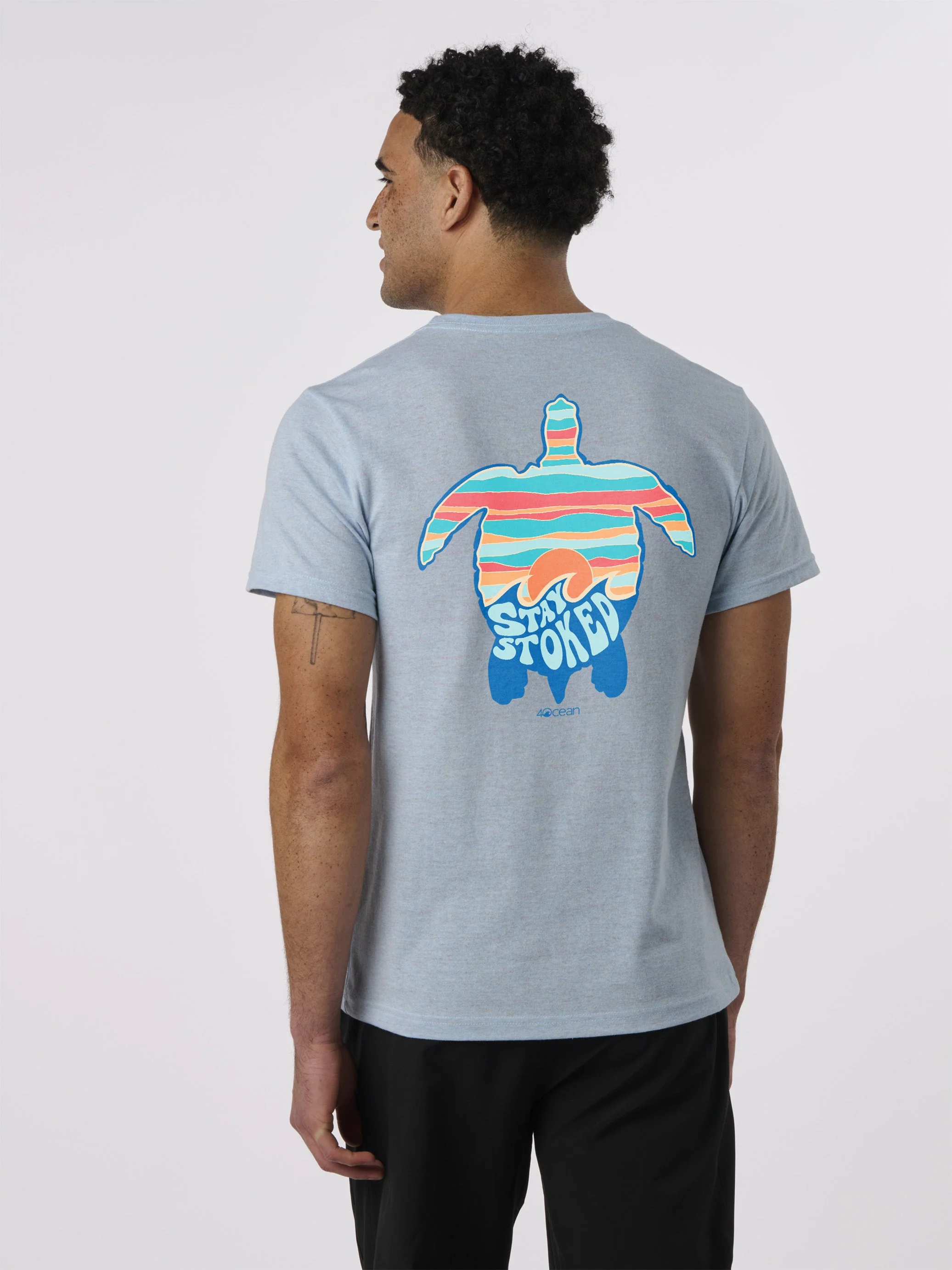 Stay Stoked Turtle Unisex T-Shirt - Image 18